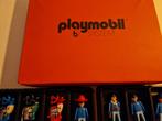 playmobile jaren 70/80 koffer met inhoud!, Ophalen of Verzenden, Zo goed als nieuw