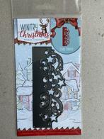 Snijmal wintry Christmas stars border, Ophalen of Verzenden, Nieuw, Kerst, Pons of Mal