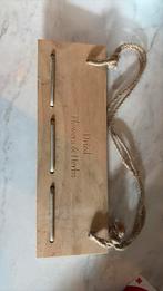 Houten hanger voor gedroogde bloemen & kruiden, Ophalen of Verzenden, Zo goed als nieuw
