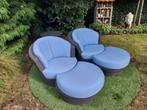 Loungestoelen, Tuin en Terras, Tuinsets en Loungesets, Ophalen, Gebruikt, 2 zitplaatsen