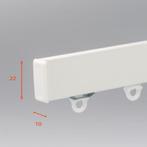 SF Hoge Luxe Aluminium Gordijnrails, Ophalen, Wit, Zo goed als nieuw, 200 cm of meer