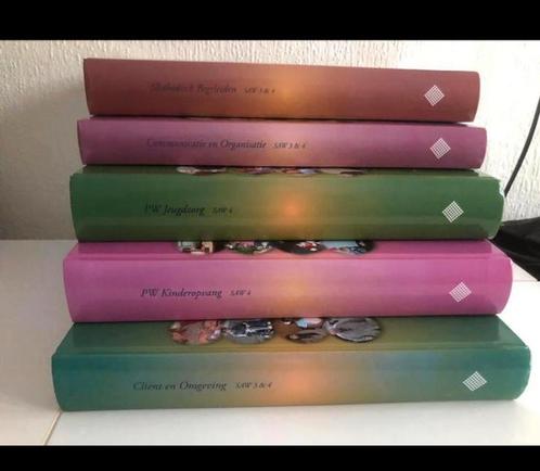 Studieboeken MBO: SAW / SPW (5 boeken), Boeken, Studieboeken en Cursussen, Nieuw, MBO, Beta, Ophalen of Verzenden