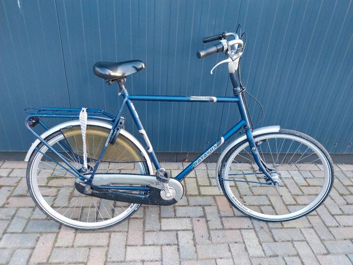 Batavus herenfiets met een hoog frame 66 cm, Fietsen en Brommers, Fietsen | Heren | Herenfietsen, Gebruikt, Batavus, 65 cm of meer