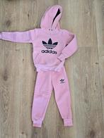 Adidas joggingpak maat 86/92 roze, Ophalen of Verzenden, Zo goed als nieuw, Adidas, Meisje
