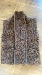 Bruine teddy bodywarmer met zakken, Kleding | Dames, Bodywarmers, Ophalen, Zo goed als nieuw, Bruin