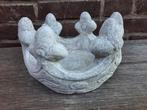 Betonnen kroon schaal bak bloempot tuinbeeld beton, Tuin en Terras, Ophalen of Verzenden, Nieuw