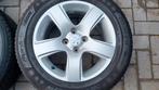 Winterbanden peugeot 3008 215 60 16 alu velgen  4x108, Ophalen, 16 inch, Banden en Velgen, Winterbanden
