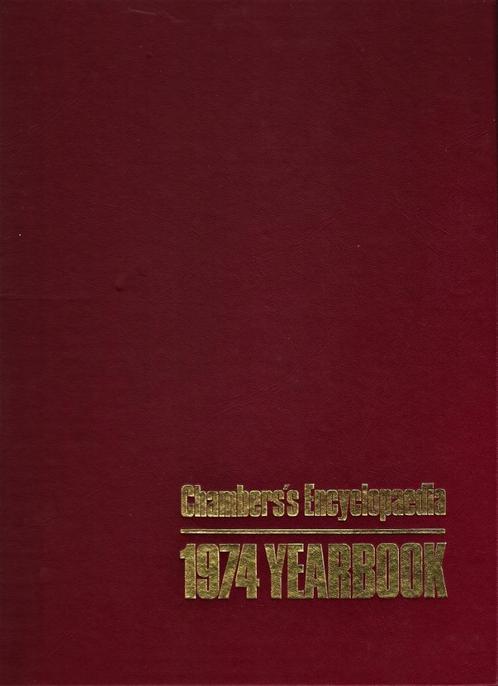 Chambers’s Encyclopaedia - 1974 Yearbook - ZGAN, Boeken, Geschiedenis | Wereld, Zo goed als nieuw, Ophalen of Verzenden