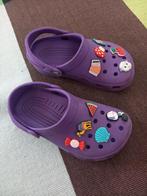 Crocs m1 w 3 paars studs, Gebruikt, Crocs, Jongen of Meisje, Overige typen