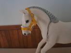 Schleich halster goud, Ophalen of Verzenden, Zo goed als nieuw, Paard, Beeldje of Figuurtje