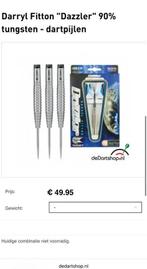 GEZOCHT darryl fitton pijlen, Sport en Fitness, Darts, Ophalen of Verzenden, Zo goed als nieuw, Pijlen