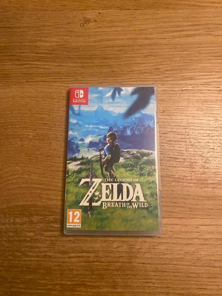 Zelda Breath of the Wild - Nintendo Switch, Spelcomputers en Games, Games | Nintendo Switch, Zo goed als nieuw, Avontuur en Actie