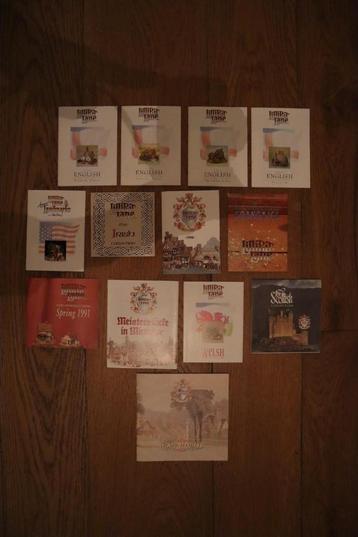 Lilliput Lane kleine collectie verzamel boekjes foldertjes beschikbaar voor biedingen