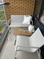 Mooie tuinset / balkonset, Tuin en Terras, 2 zitplaatsen, Aluminium, Ophalen of Verzenden, Zo goed als nieuw
