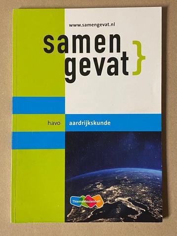 Havo Samengevat Aardrijkskunde 6e druk, 4e oplage 2020 beschikbaar voor biedingen