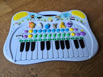 Kinder meeneem piano met dierengeluiden  beschikbaar voor biedingen