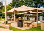 Strechtent te huur 10,5x4,5, Tuin en Terras, Partytenten, Ophalen of Verzenden, Zo goed als nieuw, 8 meter of meer