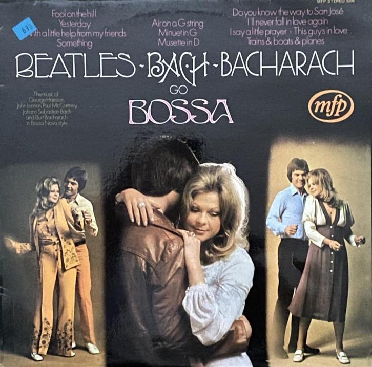 Alan Moorhouse - Beatles, Bach & Bacharach GO BOSSA @1971, Cd's en Dvd's, Vinyl | Jazz en Blues, Gebruikt, Jazz, 1960 tot 1980