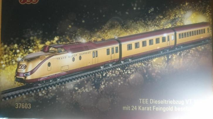 Marklin - TEE VT 11.5 DB - MfxPLUS+Geluid+Int.verl+Cer 37603, Hobby en Vrije tijd, Modeltreinen | H0, Zo goed als nieuw, Treinset