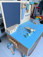 Houten speelbank speelgoed, Kinderen en Baby's, Kinderkamer | Inrichting en Decoratie, Ophalen, Gebruikt, Overige typen