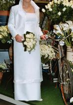 trouwjurk, Trouwjurk, Wit, Ophalen of Verzenden, Zo goed als nieuw