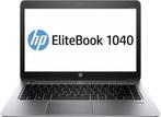 HP EliteBook Folio 1040 Core i5 @1,7GHz 8GB RAM Windows 11, Ophalen, Hp, Hp, 2 tot 3 Ghz