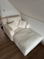 Chaise Lounge Corduroy Relaxfauteuil/Ligbank/Bank, Ophalen, Eenpersoons, 100 tot 125 cm, Zo goed als nieuw