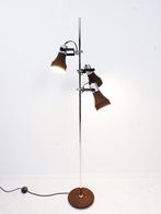 Jaren 70 vintage vloerlamp, Huis en Inrichting, Lampen | Vloerlampen, 150 tot 200 cm, Gebruikt, Vintage, Metaal
