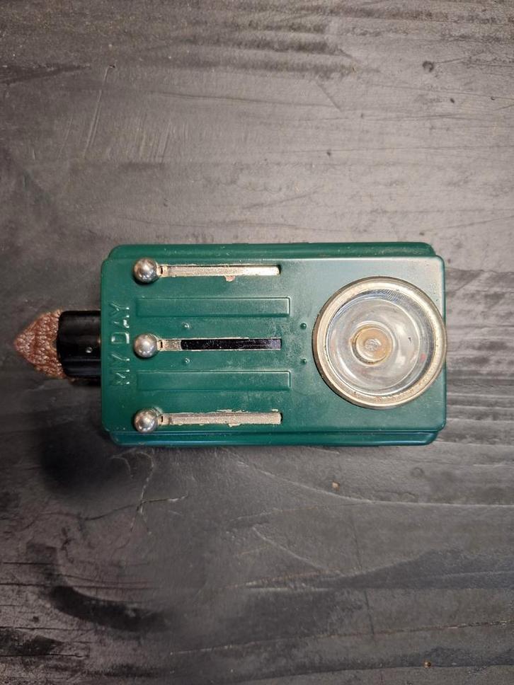 Vintage MYDAY zaklamp/seinlamp - jaren 90 - in doos, Verzamelen, Overige Verzamelen, Ophalen of Verzenden