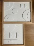 Abstracte Wanddecoratie - Set van 2 Schilderijen, Ophalen