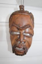 9 Prachtige houten maskers Afrika, Ophalen of Verzenden