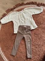 Setje ZARA legging broek bloesje shirt nieuwstaat mt 92, Kinderen en Baby's, Kinderkleding | Maat 92, Meisje, Ophalen of Verzenden