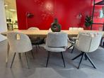 stoelen boucle - boucle eetkamerstoelen set van 6, Ophalen, Overige kleuren, Nieuw, Stof