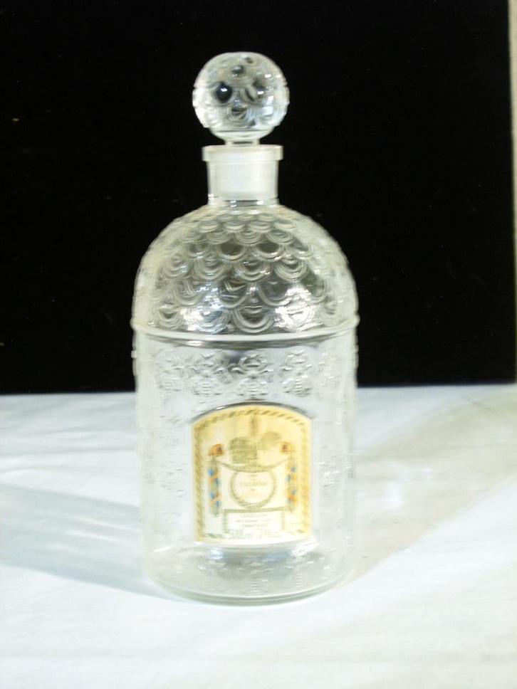 Franse Eau de cologne fles du Coq van Guerlain., Verzamelen, Parfumverzamelingen, Gebruikt, Parfumfles, Ophalen of Verzenden