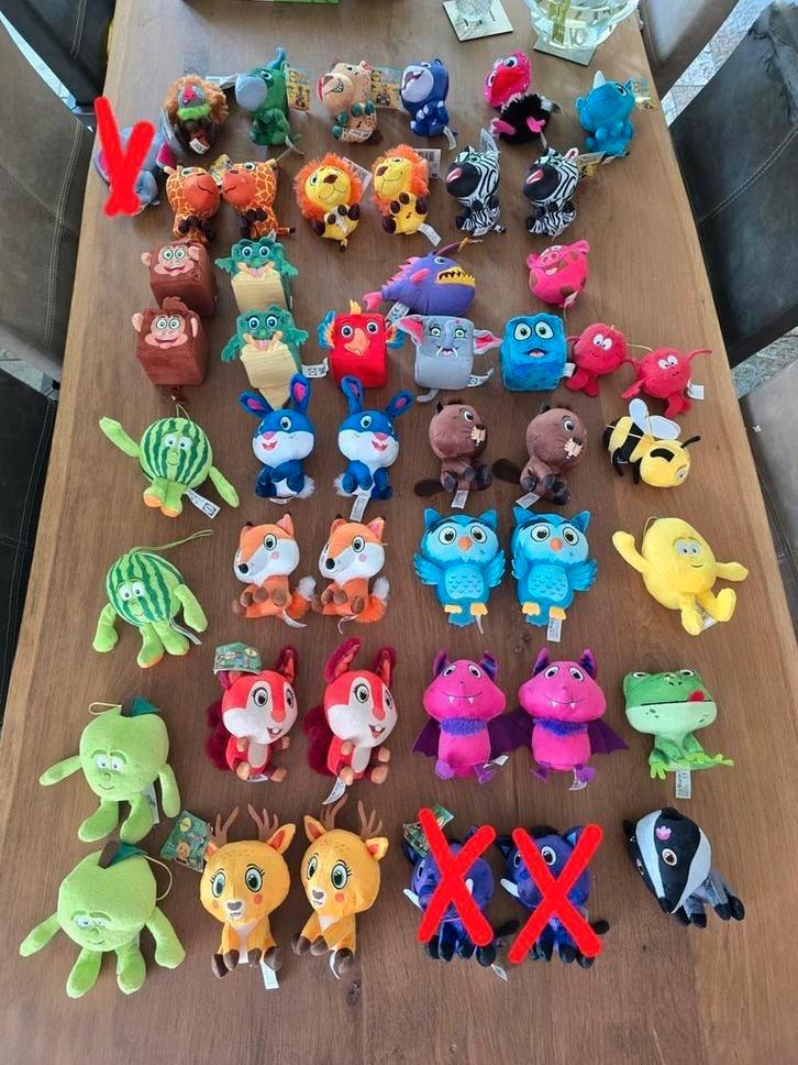 Knuffeltjes Lidl Vita, Jungle, Boerderij, Safari, Bos mini's, Verzamelen, Supermarktacties, Lidl, Ophalen of Verzenden