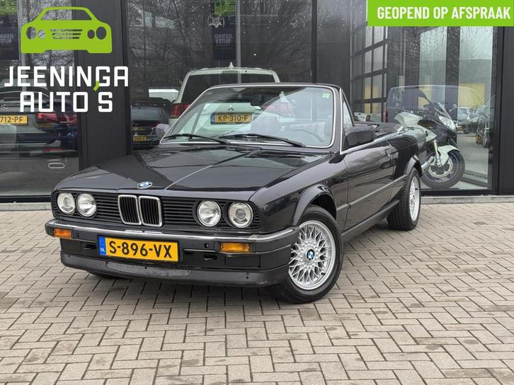BMW 3-serie Cabrio 320i | E30 | Airco | El. ramen, Auto's, BMW, Bedrijf, Te koop, 3-Serie, Airconditioning, Boordcomputer, Centrale vergrendeling