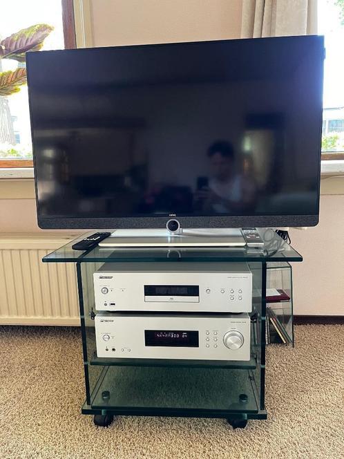 Glazen TV-meubel van Bellucci Design, Huis en Inrichting, Kasten | Televisiemeubels, Zo goed als nieuw, Minder dan 100 cm, 50 tot 100 cm