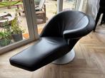 Mooie Leolux Parabolica stoel, zwart, Ophalen, 125 tot 150 cm, Leer, Zo goed als nieuw