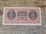 Zeldzame 2 Reichsmark Wehrmacht Tweede Wereldoorlog, Verzamelen, Militaria | Tweede Wereldoorlog, Ophalen of Verzenden, Overige soorten