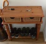 Hal of gang tafeltjes met twee lade’s, Gebruikt, 50 tot 100 cm, Ophalen of Verzenden, 25 tot 50 cm