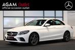 Mercedes-Benz C-Klasse Limousine 180 Business Solution AMG, Auto's, Euro 6, Met garantie (alle), Wit, 1595 cc