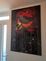 Glazen kunstwerk, Ophalen