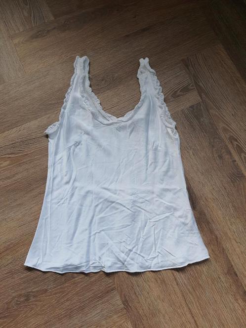 Mooie witte top maat S nieuw, Kleding | Dames, Tops, Nieuw, Maat 36 (S), Wit, Zonder mouw, Ophalen