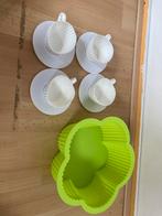 Bakvorm en cupcake vormen, Ophalen of Verzenden, Zo goed als nieuw, Cupcakes, Bakvorm