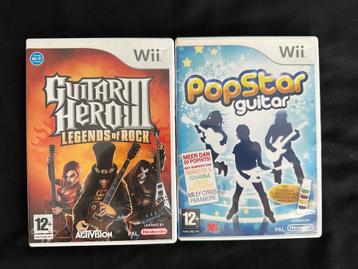 Wii Guitar Hero III Legends of Rock & PopStar guitar beschikbaar voor biedingen