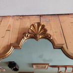 Lucky Vintage gouden barok Vintage spiegel, Ophalen of Verzenden, Rechthoekig, Minder dan 50 cm