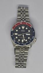 Seiko SKX009J Japan, Ophalen of Verzenden, Zo goed als nieuw, Zwart, IOS