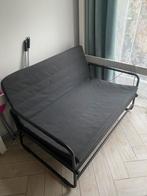 HAMMARN slaapbank ikea, Zwart, Zo goed als nieuw, Twijfelaar, 200 cm