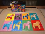 Puzzel 500 stukjes - Dala Horses, Ophalen of Verzenden, 500 t/m 1500 stukjes