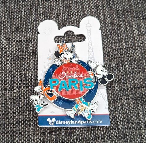 Mickey & Friends spinner pin - Disneyland Parijs (nieuw), Verzamelen, Speldjes, Pins en Buttons, Nieuw, Speldje of Pin, Ophalen of Verzenden